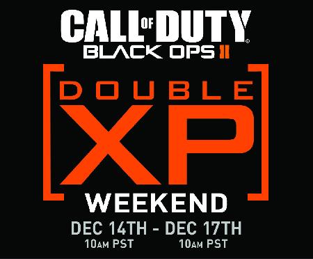 Black Ops 2 Double XP Weekend